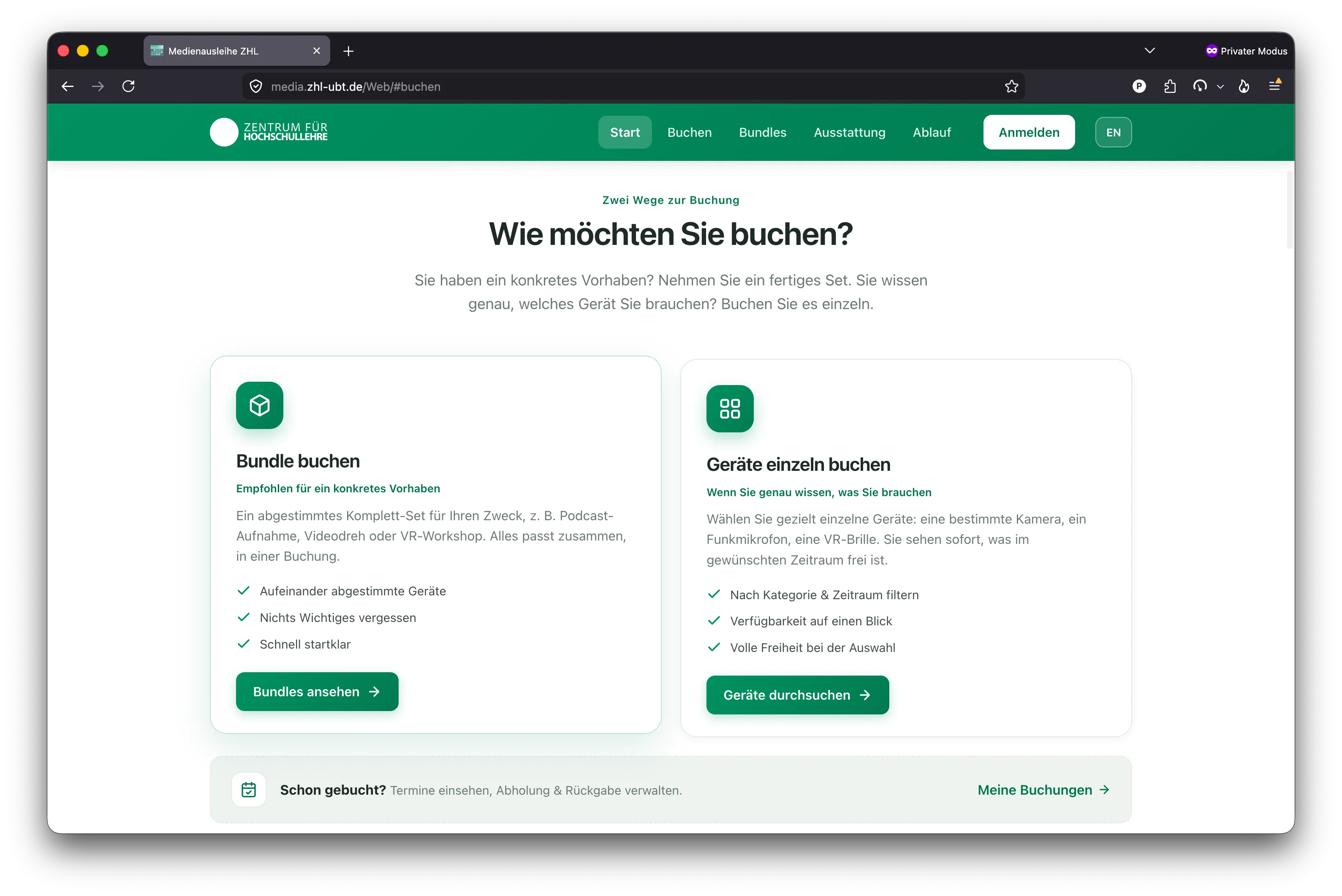 Wie möchten Sie buchen? – Bundle oder Geräte einzeln