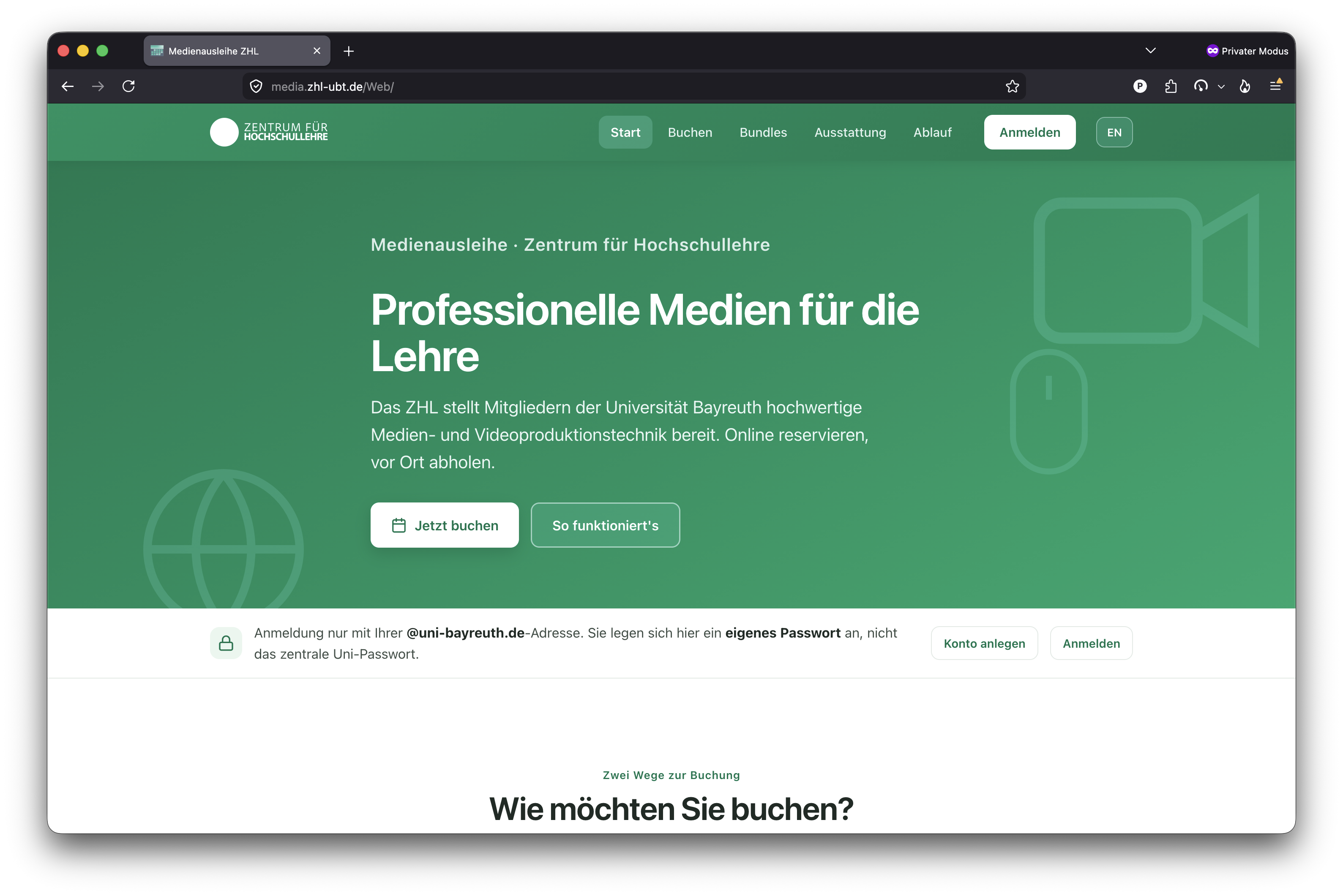 media.zhl-ubt.de: Alle Funktionen im Überblick