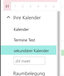 Namen „zhl meet" eintippen